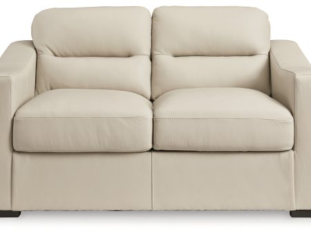 Tresure Trove Almond Loveseat Online now