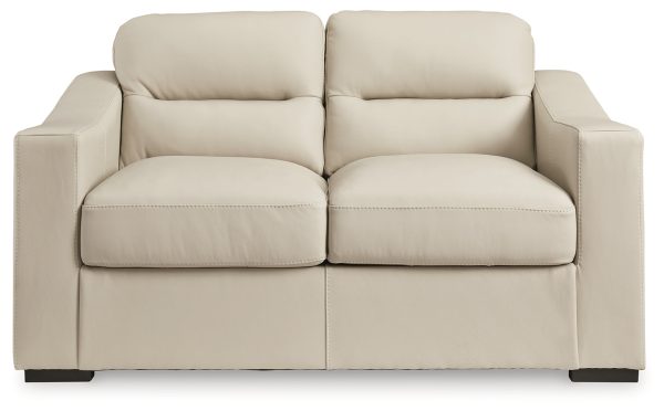 Tresure Trove Almond Loveseat Online now