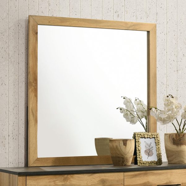 Kaywood Dresser Mirror Natural Pine Supply