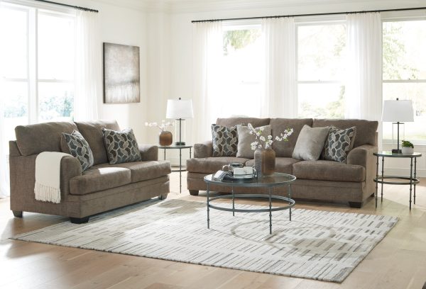 Stonemeade Sofa and Loveseat in Nutmeg Online