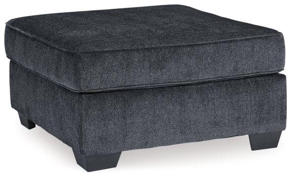 Altari 2-Piece Sleeper Sectional with Ottoman in Slate Fashion