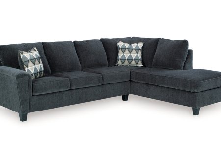 Abinger Smoke 2-Piece Sectional with Chaise Hot on Sale