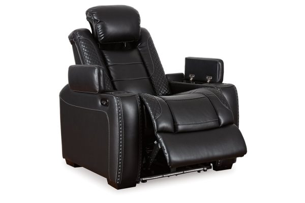 Party Time Midnight Power Reclining Sofa and Loveseat with Power Recliner Online now