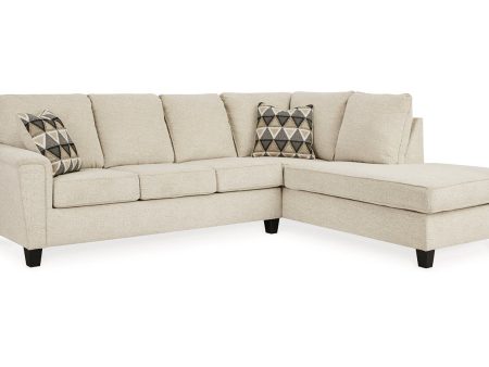 Abinger Natural 2-Piece Sectional with Chaise Online Hot Sale