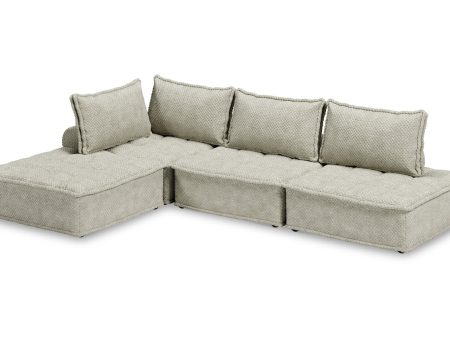 Bales Taupe 4-Piece Modular Seating Supply