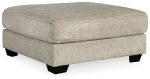 Ardsley 2-Piece Sectional with Ottoman in Pewter Supply