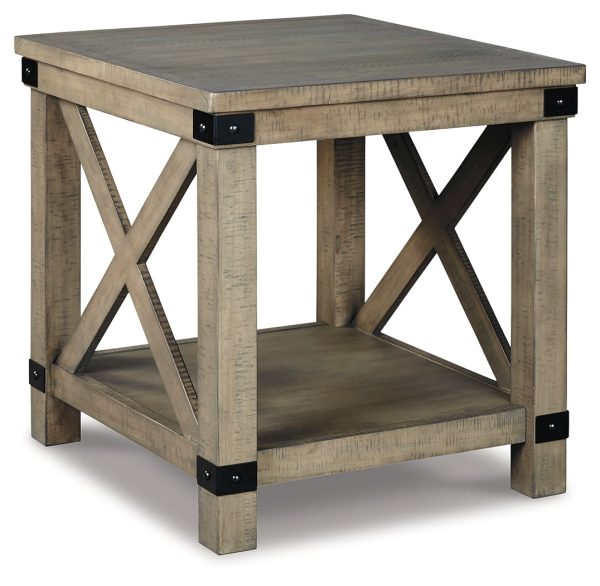 Aldwin Gray 2 End Table Discount