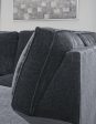 Altari 2-Piece Sleeper Sectional with Ottoman in Slate Fashion