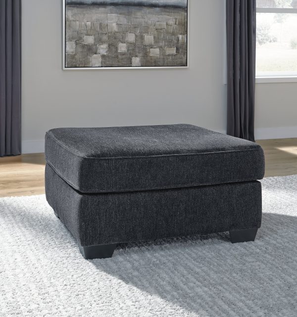 Altari 2-Piece Sleeper Sectional with Ottoman in Slate Fashion