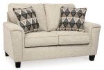 Abinger Sofa, Loveseat, Chair and Ottoman in Natural on Sale