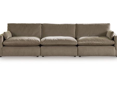 Sophie Cocoa 3-Piece Sectional Sofa Cheap