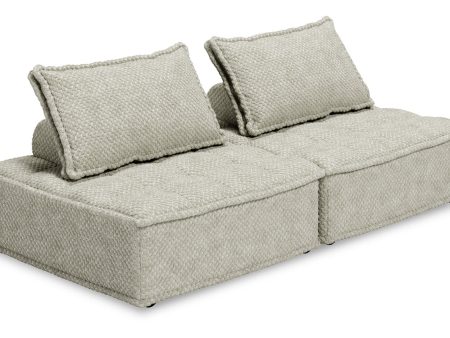 Bales Taupe 2-Piece Modular Seating For Cheap