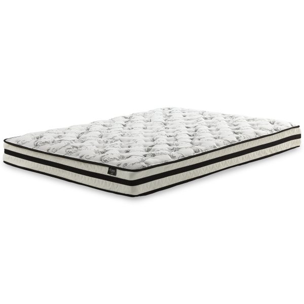 8 Inch Chime Innerspring 8 Inch Innerspring Mattress with Adjustable Base in White Online Hot Sale