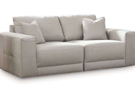 Next-Gen Gaucho Gray 2-Piece Sectional Loveseat Discount