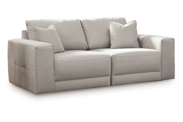 Next-Gen Gaucho Gray 2-Piece Sectional Loveseat Discount