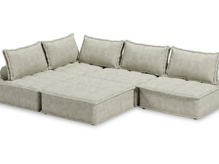 Bales Taupe 5-Piece Modular Seating Online now