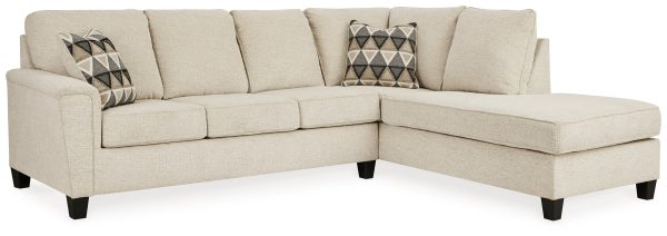 Abinger 2-Piece Sectional with Ottoman in Natural For Discount