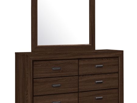 Farrow Chocolate Bedroom Mirror (Mirror Only) For Sale