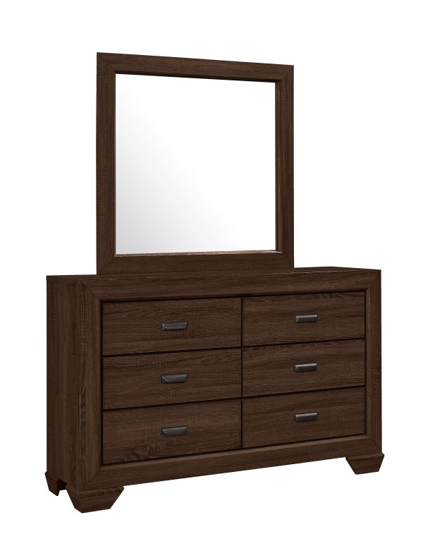 Farrow Chocolate Bedroom Mirror (Mirror Only) For Sale