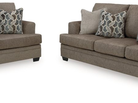 Stonemeade Sofa and Loveseat in Nutmeg Online