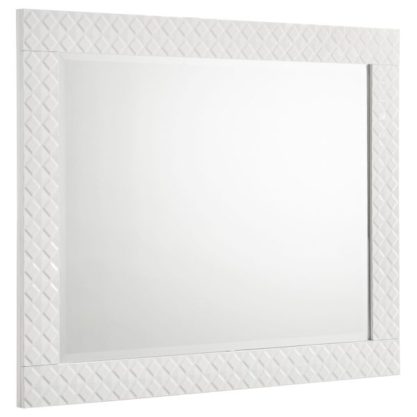 Ives Dresser Mirror White High Gloss Sale