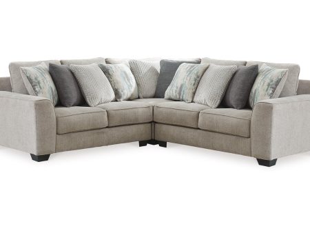 Ardsley Pewter 3-Piece Sectional Online Hot Sale