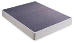 8 Inch Chime Innerspring Mattress with Foundation in White Cheap