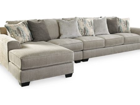 Ardsley Pewter 3-Piece Sectional with Chaise Online now