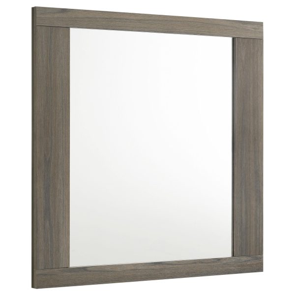 Fenwick Dresser Mirror Grey Oak on Sale