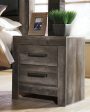 Wynnlow Queen Panel Bed with 2 Nightstands in Gray For Discount