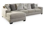 Ardsley Pewter 2-Piece Sectional with Chaise Online Hot Sale