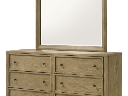 Sienna Rustic Natural Dresser Mirror For Cheap