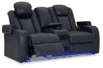 Fyne-Dyme Sapphire Power Reclining Sofa, Loveseat and Recliner For Cheap