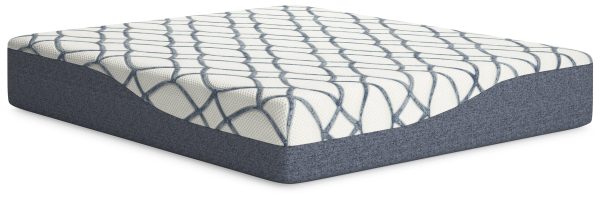 14 Inch Chime Elite 2.0 White Blue California King Mattress Online Sale