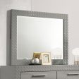 Ives Dresser Mirror Grey High Gloss Supply