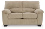 SimpleJoy Sand Loveseat For Discount