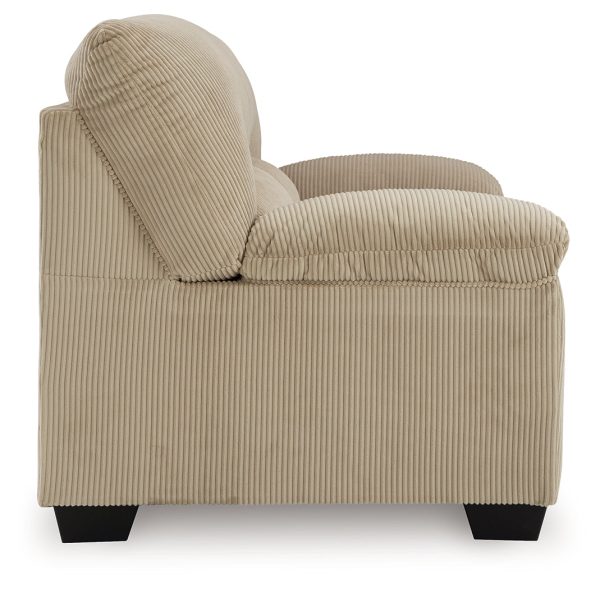 SimpleJoy Sand Loveseat For Discount