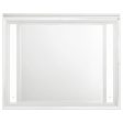 Marmore LED Dresser Mirror White Fashion