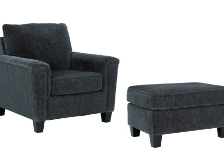 Abinger Smoke Chair and Ottoman For Discount