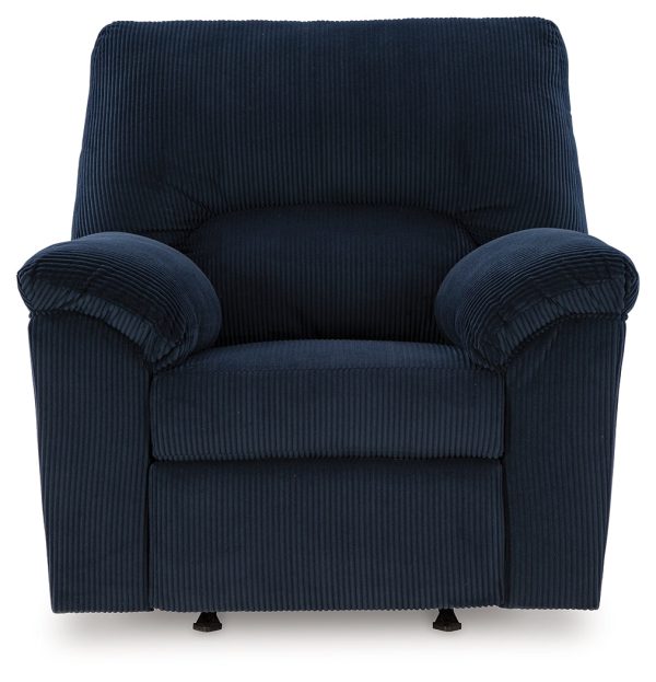 SimpleJoy Navy Recliner Cheap