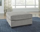 Altari 2-Piece Sleeper Sectional with Ottoman in Alloy Cheap