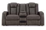 Fyne-Dyme Shadow Power Reclining Sofa, Loveseat and Recliner Sale