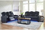 Fyne-Dyme Sapphire Power Reclining Sofa, Loveseat and Recliner For Cheap