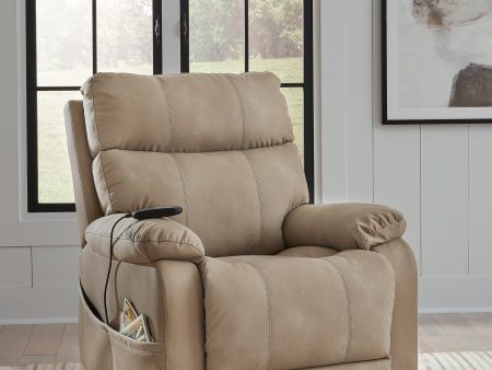 Next-Gen Durapella Sand Power Lift Recliner Sale