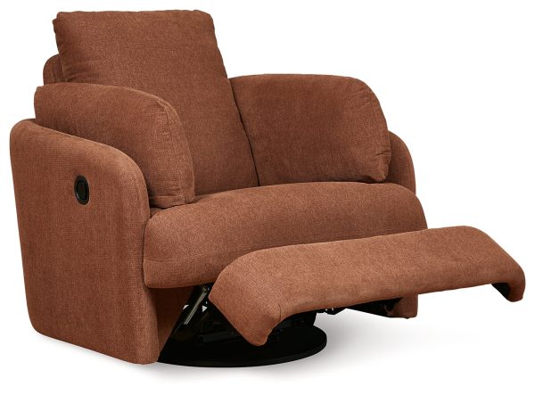 Pillar Peak Spice Swivel Glider Recliner Online now