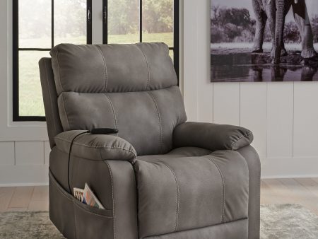 Next-Gen Durapella Slate Power Lift Recliner For Discount