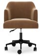 Austanny Warm Brown Home Office Desk Chair Discount