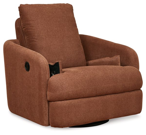 Pillar Peak Spice Swivel Glider Recliner Online now