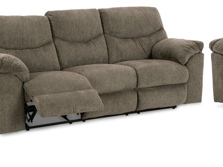 Alphons Sofa, Loveseat and Recliner in Putty Supply