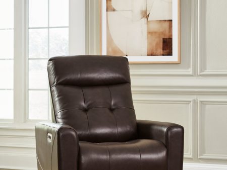 Pisgham Chocolate Power Recliner Hot on Sale